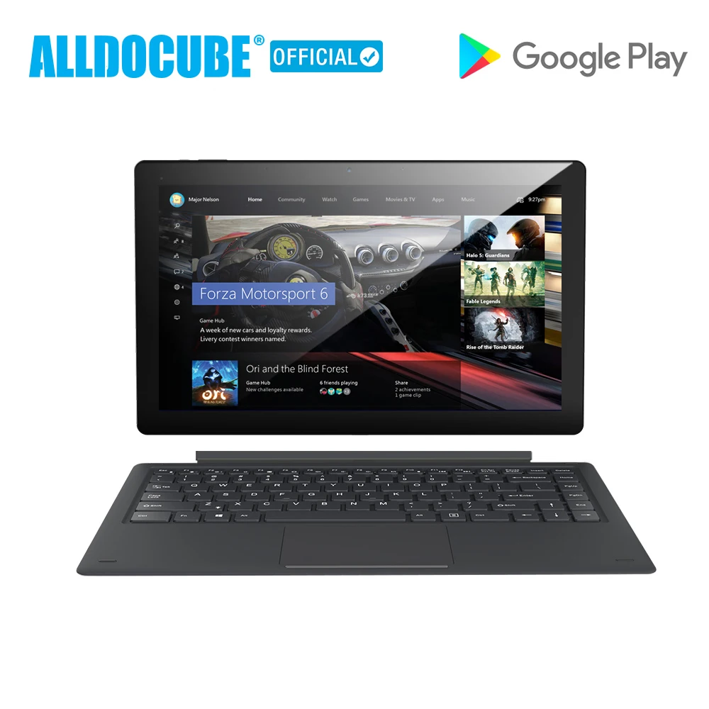 ALLDOCUBE 13.3" Tablet PC Knote8 2 IN 1 Intel Kabylake 7Y30 Full View 2560x1440 IPS Windows10 8GB RAM 256GB ROM Micro HDMI
ALLDOCUBE 13.3" Tablet PC Knote8 2 IN 1 Intel Kabylake 7Y30 Full View 2560x1440 IPS Windows10 8GB RAM 256GB ROM Micro HDMI