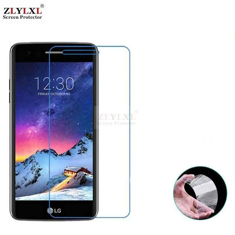 Glass + case Transparent Dirt-resistant soft back case for LG k8 2017 tempered glass screen protector 
Glass + case Transparent Dirt-resistant soft back case for LG k8 2017 tempered glass screen protector