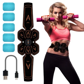 Electric EMS Abdominal Muscle Stimulator ABS Waist Trainer Fitness Weight loss Body Slimming Massager for Man and Woman Burn Fat
Electric EMS Abdominal Muscle Stimulator ABS Waist Trainer Fitness Weight loss Body Slimming Massager for Man and Woman Burn Fat