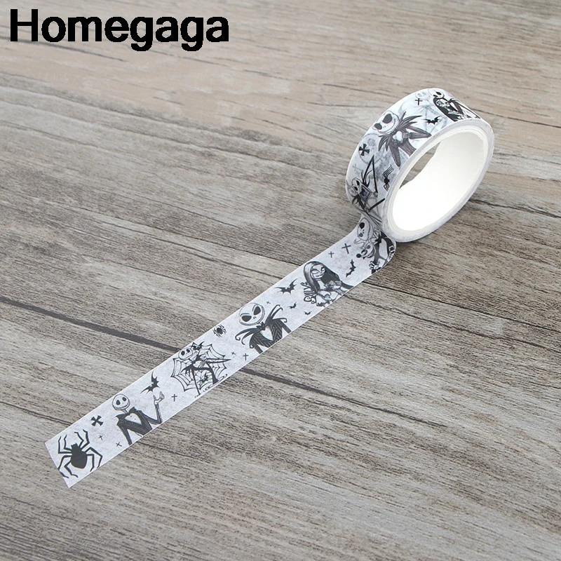 Homegaga Nightmare Before Christmas washi tape sticker 90s decoration vintage diy Scrapbooking Adhesive Printed fans gifts D2224
Homegaga Nightmare Before Christmas washi tape sticker 90s decoration vintage diy Scrapbooking Adhesive Printed fans gifts D2224