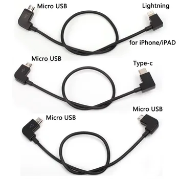 Data Cable For DJI Spark/MAVIC Pro/Air Control Micro USB to Lighting/type C/Micro USB Adapter line for IPhone For Pad For xiaomi
Data Cable For DJI Spark/MAVIC Pro/Air Control Micro USB to Lighting/type C/Micro USB Adapter line for IPhone For Pad For xiaomi