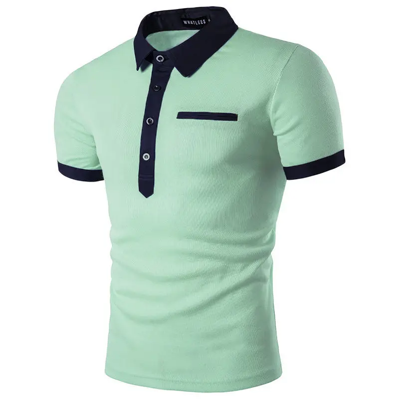 Men's T Shirt Summer Short Sleeve Turn Down Collar tshirt Tops Tees Business Casual tee shirt Men Large Size
Men's T Shirt Summer Short Sleeve Turn Down Collar tshirt Tops Tees Business Casual tee shirt Men Large Size