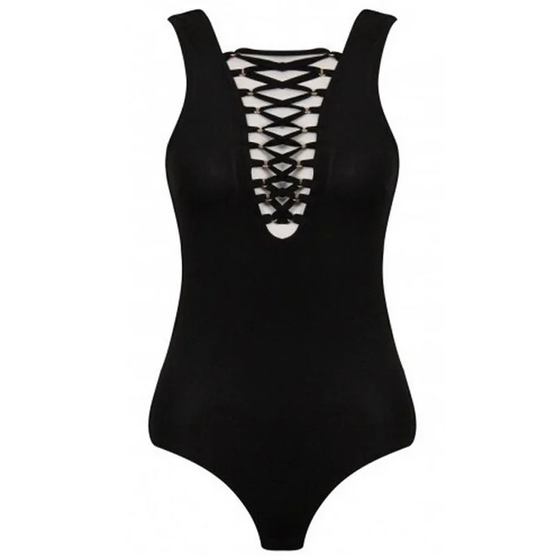 2018 Skinny Sexy Bodysuit body tops Women Autumn V-Neck cross Lace Up White Black Bodycon Romper Backless Ladies Female Overall
2018 Skinny Sexy Bodysuit body tops Women Autumn V-Neck cross Lace Up White Black Bodycon Romper Backless Ladies Female Overall