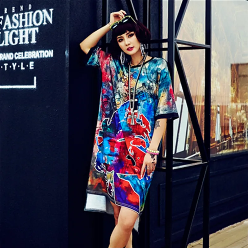 just.be.never women graffiti print summer tshirt dress asymmercal loose korean style harajuku colorfull cotton fashion dresses
just.be.never women graffiti print summer tshirt dress asymmercal loose korean style harajuku colorfull cotton fashion dresses