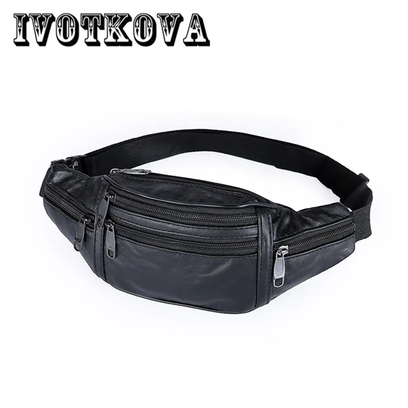 IVOTKOVA Leather Waist Pack Fanny Pack Bum Belt Bag Men Pouch Pochetes Bolso Cintura Marsupio Uomo Banane Sac
IVOTKOVA Leather Waist Pack Fanny Pack Bum Belt Bag Men Pouch Pochetes Bolso Cintura Marsupio Uomo Banane Sac