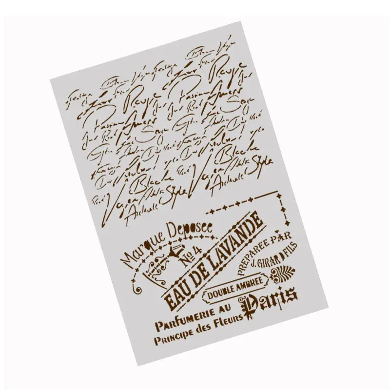 1PC DIY Craft Layering Stencils For Walls Painting Scrapbooking Stamping Stamp Album Decorative Embossing Paper Card Template#24
1PC DIY Craft Layering Stencils For Walls Painting Scrapbooking Stamping Stamp Album Decorative Embossing Paper Card Template#24