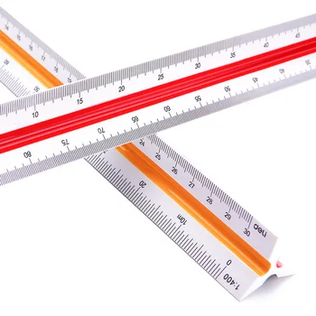 Mitsubishi scale ruler triangle 30cm trigonous scale 1 : 100 1 : 400 1 : 200 deli 8930 scale ruler Engineering Design Paint
Mitsubishi scale ruler triangle 30cm trigonous scale 1 : 100 1 : 400 1 : 200 deli 8930 scale ruler Engineering Design Paint