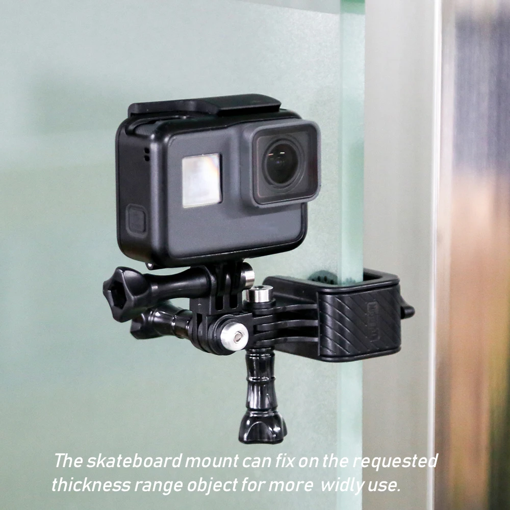 TELESIN-180-Degree-Skateboard-Surfboard-Deck-Adjustable-Clip-Mount-Holder-Stand-Accessory-For-Gopro-Xiaomi-YI-4K,-EKEN (15)