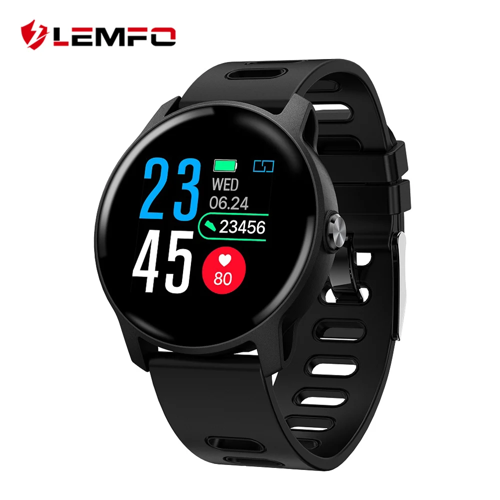 LEMFO S08 Смарт-часы IP68 водонепроницаемый монитор сердечного ритма кровяное