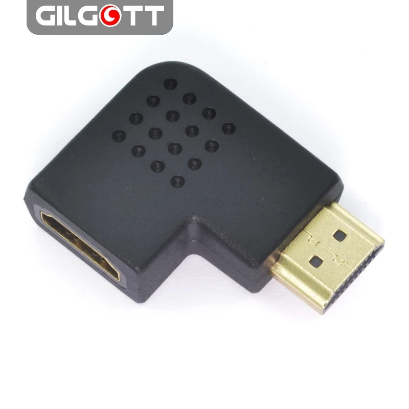 HD 1080P Male to Female HDMI Adapter Converter 90 Degrees Angle Turn Right HDMI Extension Connector
HD 1080P Male to Female HDMI Adapter Converter 90 Degrees Angle Turn Right HDMI Extension Connector