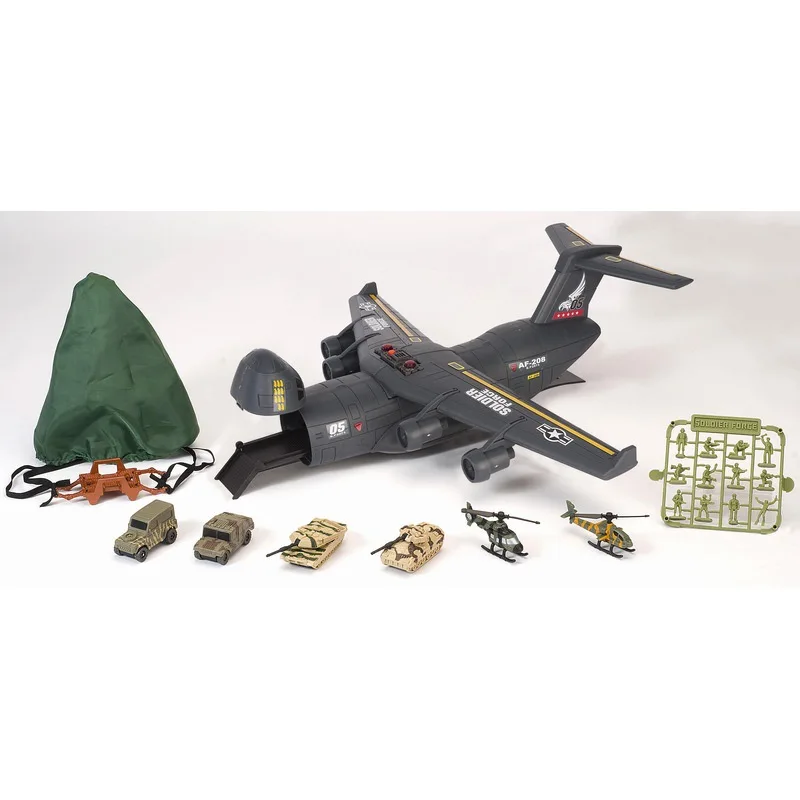 1:18 Chap Mei aircraft toy car airplane soldier force action figures anime figure Military model toy set for boy gift
1:18 Chap Mei aircraft toy car airplane soldier force action figures anime figure Military model toy set for boy gift