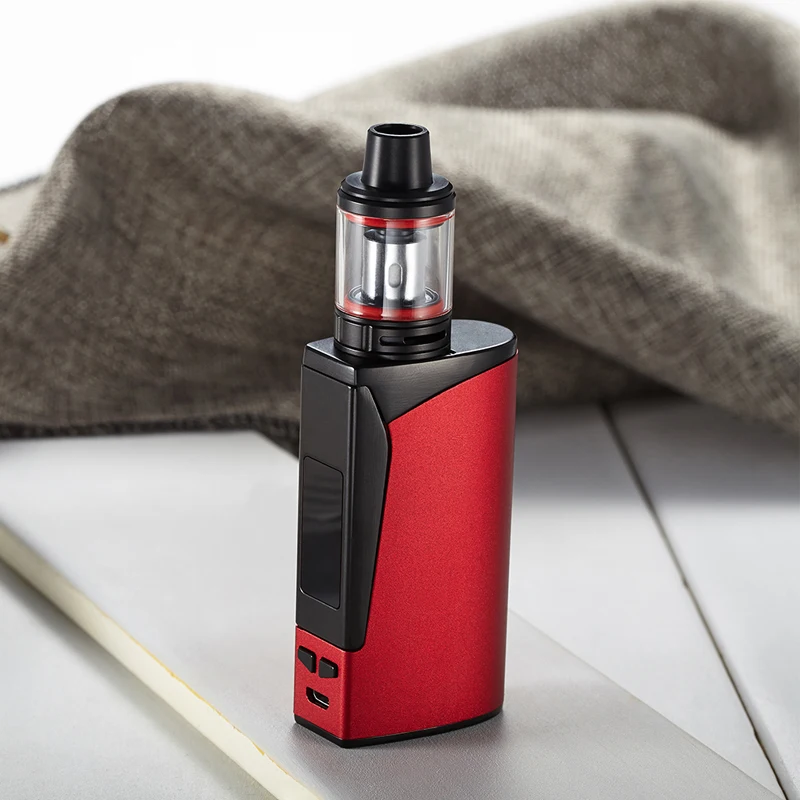 electronic cigarette 100w box mod kit Huge vapor 2200mah battery 2.5ml tank vape mod vaporizer shisha pen e-cigarettes