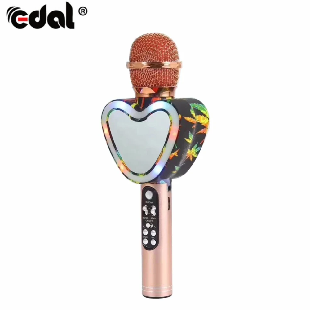 Wireless Bluetooth Mikrofono Karaoke Handheld Microphone Bluetooth Mic Speaker Record Music Microphone for Phones Home KTV
Wireless Bluetooth Mikrofono Karaoke Handheld Microphone Bluetooth Mic Speaker Record Music Microphone for Phones Home KTV