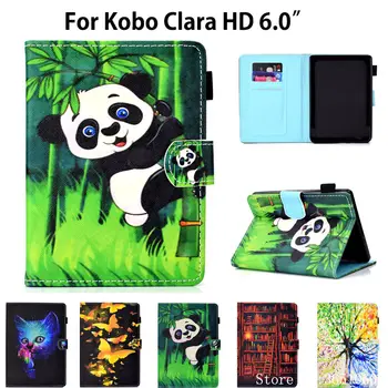 Fashion Painted Case For kobo clara HD 6.0 inch Ebook Cover Smart Silicone PU Leather Flip Protective Funda Capa Shin Shell
Fashion Painted Case For kobo clara HD 6.0 inch Ebook Cover Smart Silicone PU Leather Flip Protective Funda Capa Shin Shell
