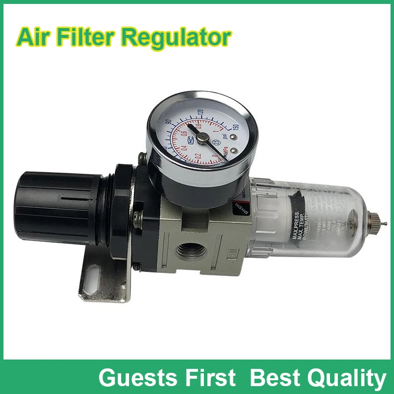 AW2000-02 AW2000-02D SMC Type Air Filter Regulator, 1/4" Port ,Water Moisture Trap ,1/4 Inch Air Treatment Units
AW2000-02 AW2000-02D SMC Type Air Filter Regulator, 1/4" Port ,Water Moisture Trap ,1/4 Inch Air Treatment Units