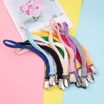 Pacifier Clips Chain Dummy Clip Pacifier Holder Braided Clip Nipple Holder Soother Chain For Infant Baby Feeding
Pacifier Clips Chain Dummy Clip Pacifier Holder Braided Clip Nipple Holder Soother Chain For Infant Baby Feeding