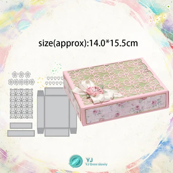 YJ cute box metal cutting mold mold DIY scrapbook album embossed paper card decoration crafts
YJ cute box metal cutting mold mold DIY scrapbook album embossed paper card decoration crafts