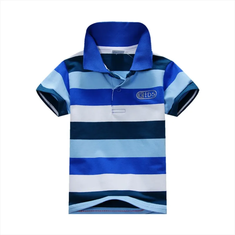 2018 Fashion Baby Children T-shirt Summer Boys Striped Turn-down Patchwork Tee Shirt Kids Tops Sports Tee Polo Shirts Clothing
2018 Fashion Baby Children T-shirt Summer Boys Striped Turn-down Patchwork Tee Shirt Kids Tops Sports Tee Polo Shirts Clothing