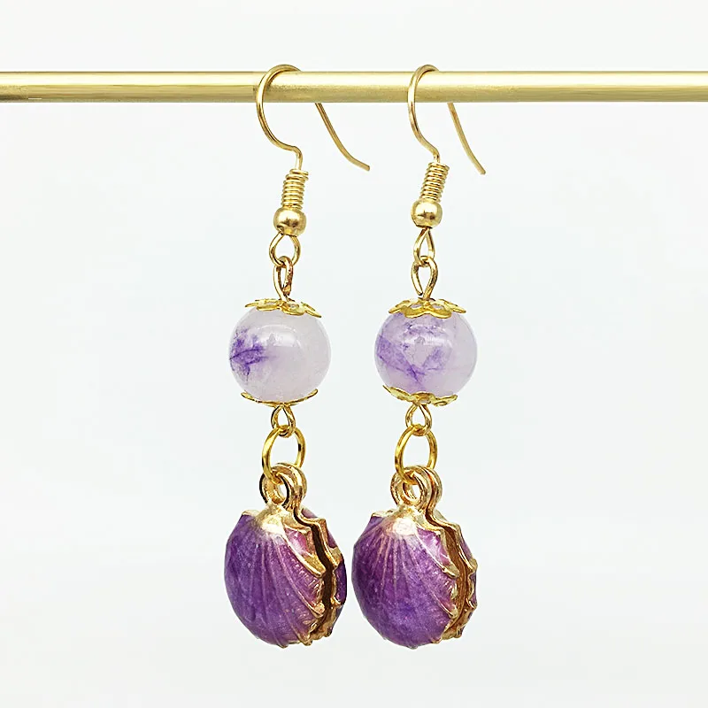 SHELA Hot Sale 2019 Semi-precious Stone Metal Seashell Nice Fashion Jewelry for Women Girls Drop Earrings Pendientes
SHELA Hot Sale 2019 Semi-precious Stone Metal Seashell Nice Fashion Jewelry for Women Girls Drop Earrings Pendientes