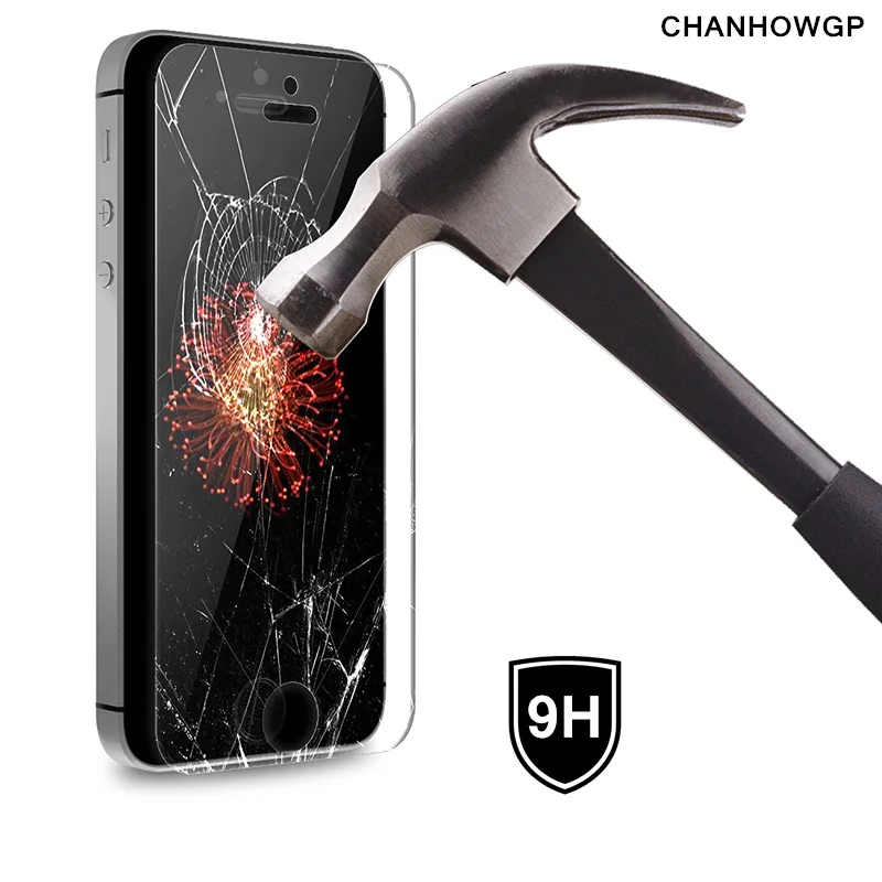 Защитный экран из закаленного стекла для iPhone X XS Max XR 10 8 7 6 plus 6S Plus 5 5C SE 4 чехол |