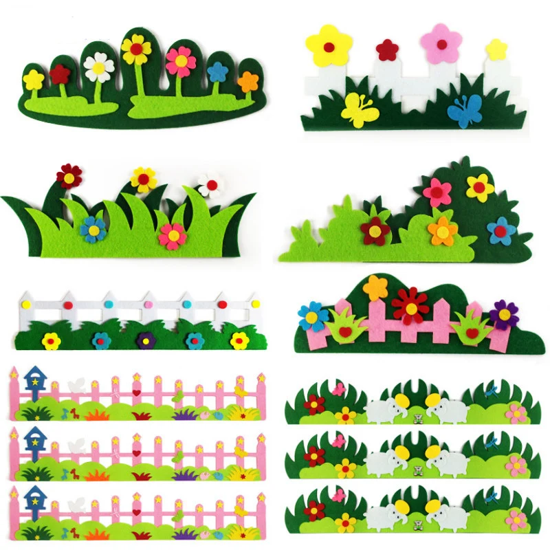 EVA Flower Grass Colorful Fence Kindergarten Baby's Room Wall Stickers Decoration Children DIY Assembling 3D Puzzles Toys Gifts
EVA Flower Grass Colorful Fence Kindergarten Baby's Room Wall Stickers Decoration Children DIY Assembling 3D Puzzles Toys Gifts
