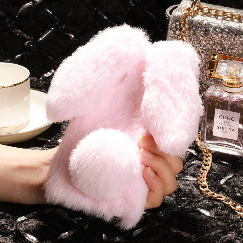 Lovely Rabbit fur hair Phone Case For Samsung Galaxy A6 2018 A8 PLUS A7 A9 2018 A50 A70 A80 J4 J6 S10 S10E S8 S9 PLUS Covers
Lovely Rabbit fur hair Phone Case For Samsung Galaxy A6 2018 A8 PLUS A7 A9 2018 A50 A70 A80 J4 J6 S10 S10E S8 S9 PLUS Covers