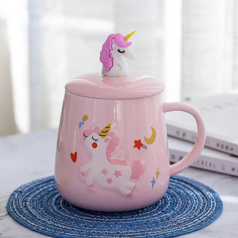 400ML Cute cartoon unicorn ceramic cup coffee mugs creative cups and mugs cartoon milk cup christmas gift Office breakfast cup
400ML Cute cartoon unicorn ceramic cup coffee mugs creative cups and mugs cartoon milk cup christmas gift Office breakfast cup
