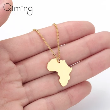 Gold Mama Africa Map Necklace Men Women Stainless Steel Jewelry The Motherland Geometric Necklaces & Pendants Gift
Gold Mama Africa Map Necklace Men Women Stainless Steel Jewelry The Motherland Geometric Necklaces & Pendants Gift