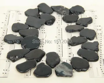 Black Tur quoise Top Drilled Slab Beads Necklace,Tur quoise Howlite Slice Beads,Magnesite Tur quoise Pendants 20-28x26-38mm
Black Tur quoise Top Drilled Slab Beads Necklace,Tur quoise Howlite Slice Beads,Magnesite Tur quoise Pendants 20-28x26-38mm