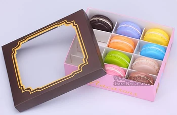 Pink Blue macaroon Packing box, 12 grains macaroon Candy Macaroon boxes Cookie Packing boxes 50pcs/lot
Pink Blue macaroon Packing box, 12 grains macaroon Candy Macaroon boxes Cookie Packing boxes 50pcs/lot