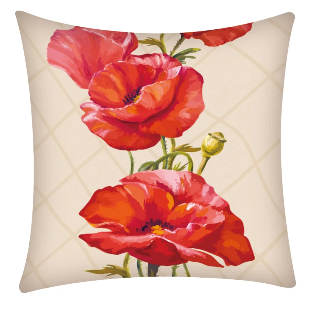 2019 Corn Poppy Print Pattern Pillow Case Polyester Fiber Cushion Sofa Car Cushion Cover Home Decoration 45*45cm 1PC L605
2019 Corn Poppy Print Pattern Pillow Case Polyester Fiber Cushion Sofa Car Cushion Cover Home Decoration 45*45cm 1PC L605