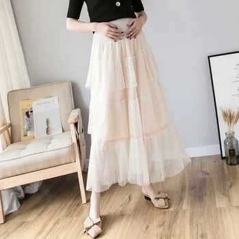 2019 new spring and summer pregnant women large size skirt mesh gauze cake skirt pregnancy stomach lift long skirt pregnancy
2019 new spring and summer pregnant women large size skirt mesh gauze cake skirt pregnancy stomach lift long skirt pregnancy