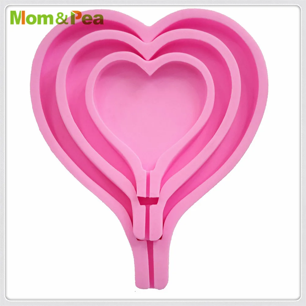 Mom&Pea MPA1907-9 Big Heart Shaped Silicone Lollipop Mold Cake Decoration Fondant Cake 3D Mold Food Grade
Mom&Pea MPA1907-9 Big Heart Shaped Silicone Lollipop Mold Cake Decoration Fondant Cake 3D Mold Food Grade