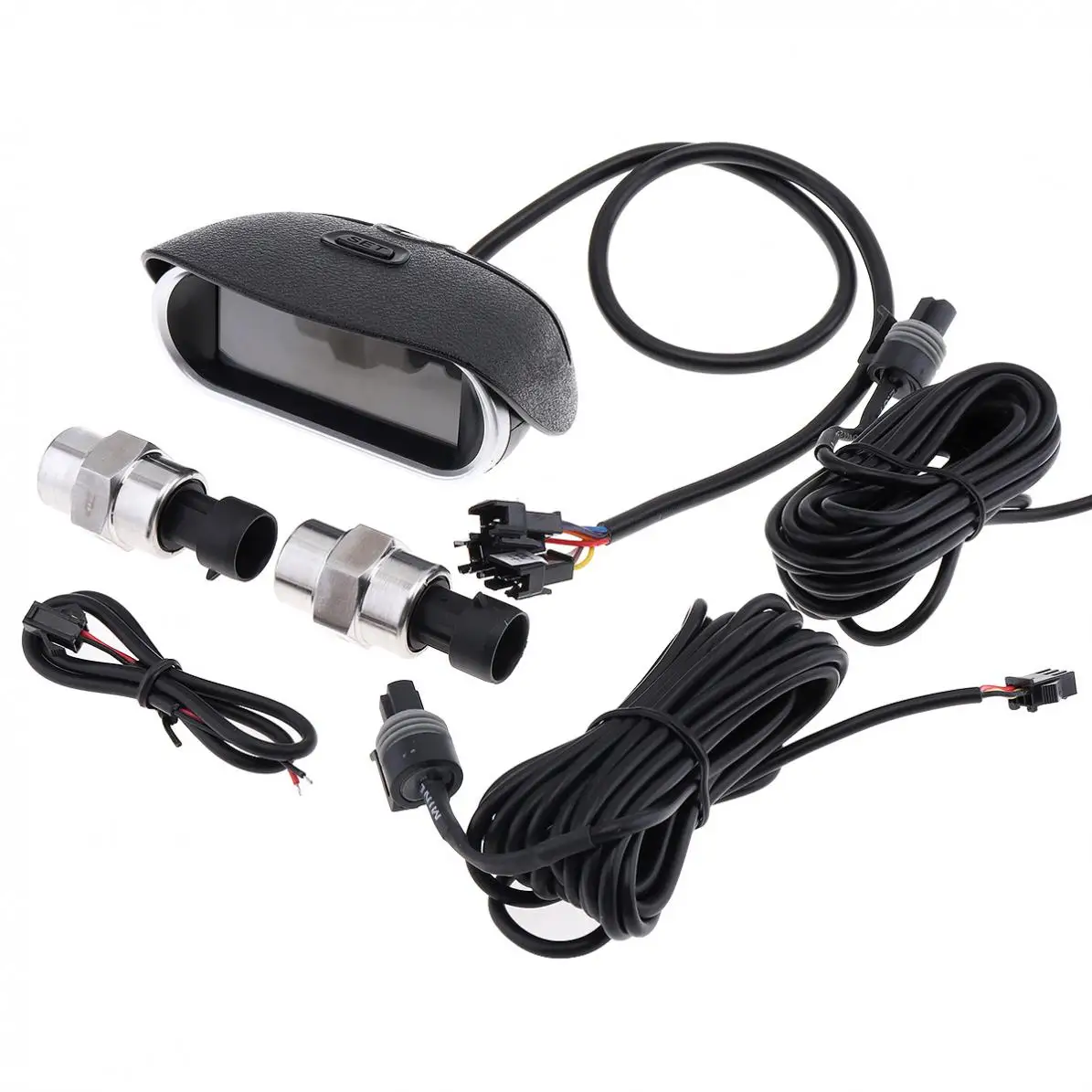 12V Car LCD Digital Racing Gauge Display Turbo Boost Gauge Double Barometer Boost Controller Kit for Truck / Car
12V Car LCD Digital Racing Gauge Display Turbo Boost Gauge Double Barometer Boost Controller Kit for Truck / Car