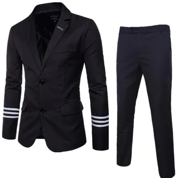 2019 Autumn Quality Business Leisure Suit Two-Piece Set Groom Best Man Wedding One-Button Suit Set Y909
2019 Autumn Quality Business Leisure Suit Two-Piece Set Groom Best Man Wedding One-Button Suit Set Y909