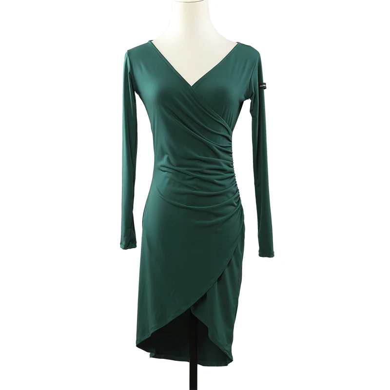 Latin Dance Dress 2018 New Lady Sexy Costumes Rumba Dress Women Practice Performance Wear Clothes Long Sleeve V-Neck DN1497
Latin Dance Dress 2018 New Lady Sexy Costumes Rumba Dress Women Practice Performance Wear Clothes Long Sleeve V-Neck DN1497