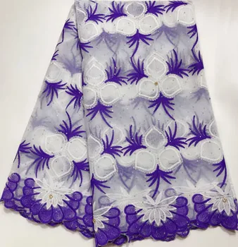 African Lace Fabric With Stones Milk Silk Tulle Lace Fabric For Party Dress French Net Lace Fabric 5 Yards ESH027 PURPLE
African Lace Fabric With Stones Milk Silk Tulle Lace Fabric For Party Dress French Net Lace Fabric 5 Yards ESH027 PURPLE