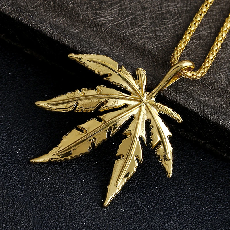 Hip Hop Men Women Charm Personality Gold Color Leaf Pendant Necklaces Jewelry Gifts
Hip Hop Men Women Charm Personality Gold Color Leaf Pendant Necklaces Jewelry Gifts