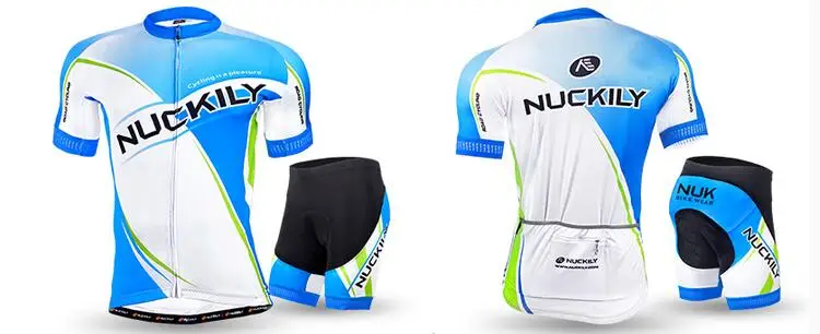 MA018 MB018 NUCKILY MENS CYCLING SHORT SUITS (17)