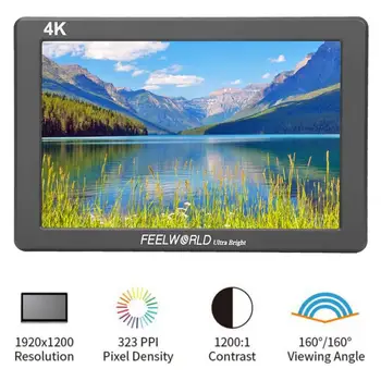 FEELWOELD P7S 7inch Screen 4K Ultra Bright 2200nit Camera Video Monitor 3G SDI HDMI
FEELWOELD P7S 7inch Screen 4K Ultra Bright 2200nit Camera Video Monitor 3G SDI HDMI
