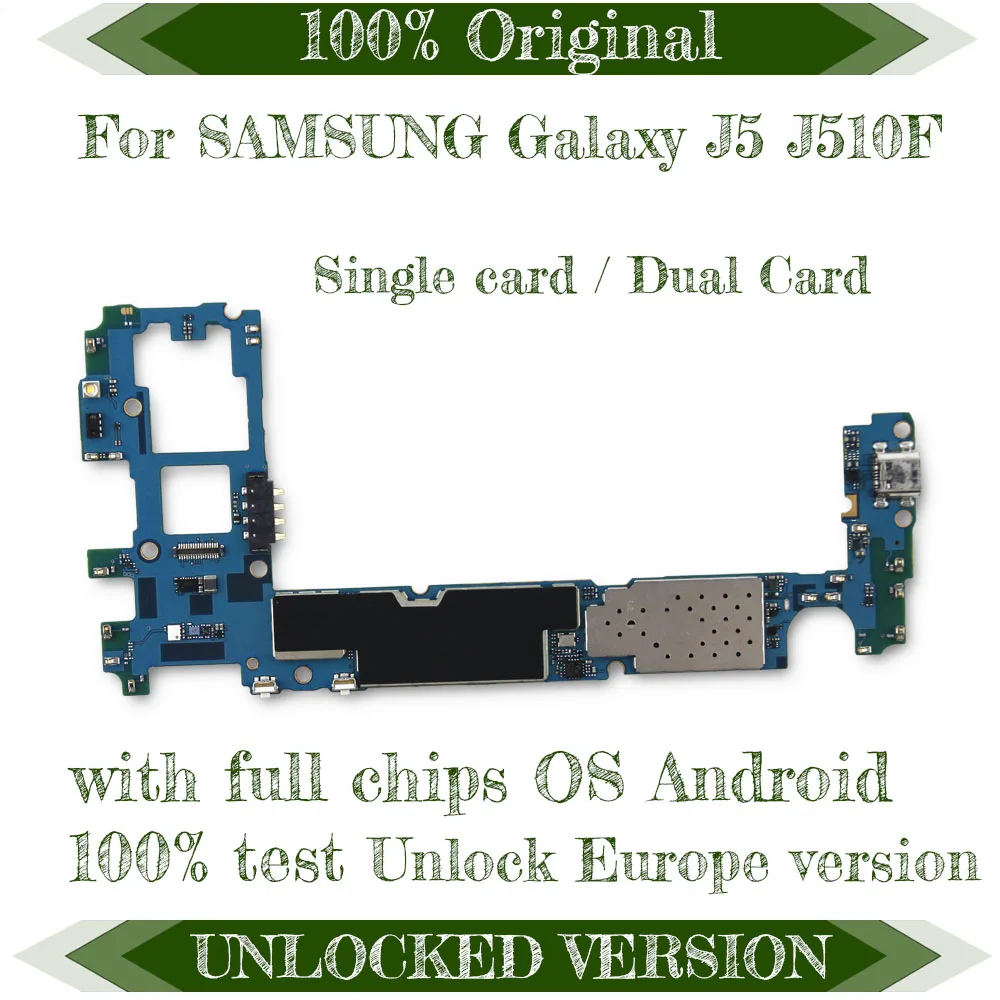 100% Test EU Version High Quality Mainboard For Samsung Galaxy J5 J510F Motherboard,For Samsung Galaxy J5 J510F Logic Board
100% Test EU Version High Quality Mainboard For Samsung Galaxy J5 J510F Motherboard,For Samsung Galaxy J5 J510F Logic Board