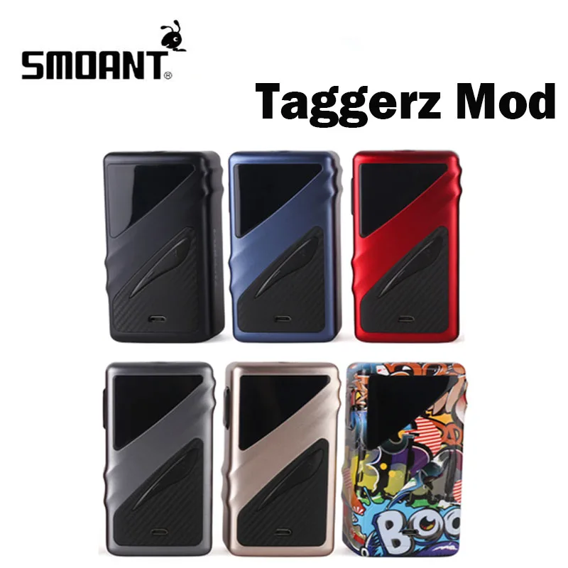 Original Smoant Taggerz Kit 200W Taggerz Electronic Cigarette Box Mod Vape OLED Screen E-Cig Vaporizer Support RTA RDA RDTA
Original Smoant Taggerz Kit 200W Taggerz Electronic Cigarette Box Mod Vape OLED Screen E-Cig Vaporizer Support RTA RDA RDTA