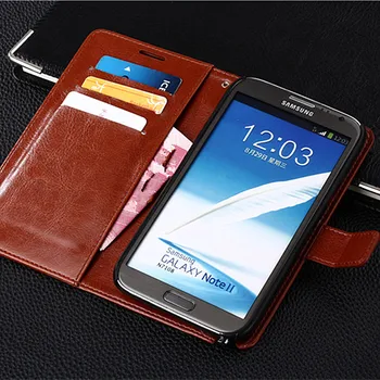 A15 Luxury Vintage Leather Wallet Stand case for Samsung Galaxy Note 2 II note2 N7100 7100 N7105 Phone Bag with Card holder
A15 Luxury Vintage Leather Wallet Stand case for Samsung Galaxy Note 2 II note2 N7100 7100 N7105 Phone Bag with Card holder