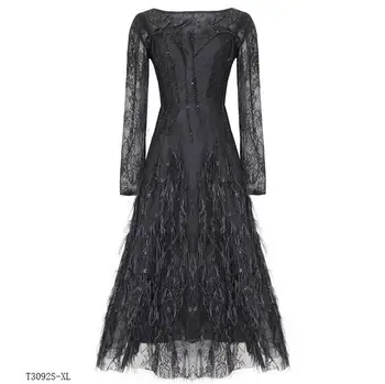 European style 2019 New arrivals summer Spring fashion women clothes temperament lace patchwork mesh vintage dress T3092
European style 2019 New arrivals summer Spring fashion women clothes temperament lace patchwork mesh vintage dress T3092