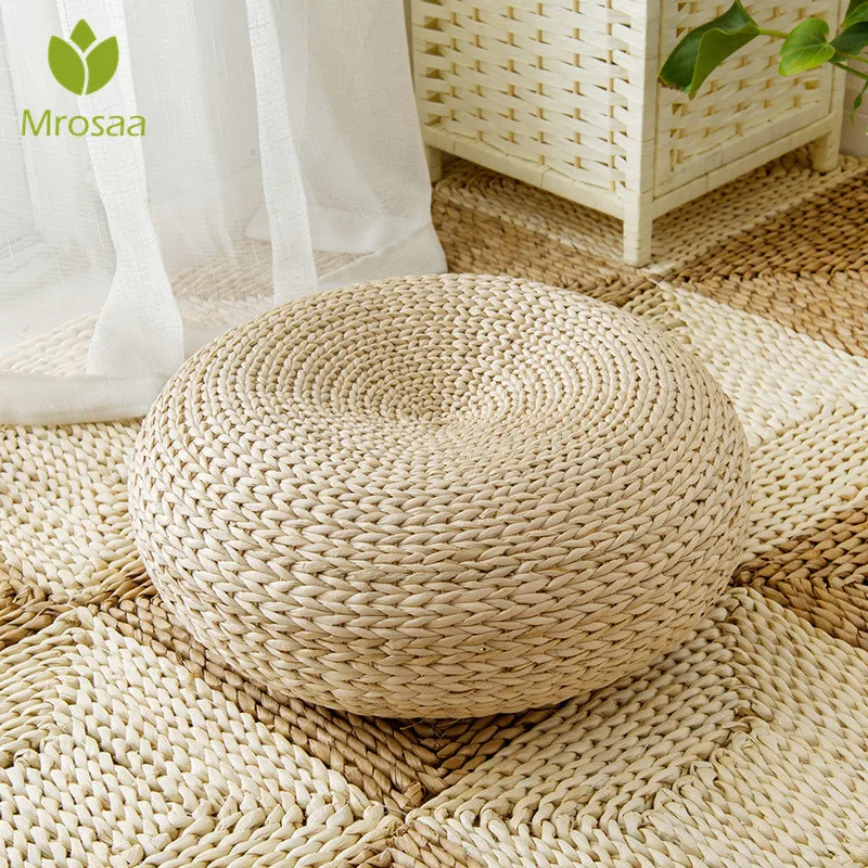 Top Natural Straw Round Thicken Tatami Cushion Floor Cushions Meditation Yoga Round Mat Window Pad Chair Cushion Sitting
Top Natural Straw Round Thicken Tatami Cushion Floor Cushions Meditation Yoga Round Mat Window Pad Chair Cushion Sitting