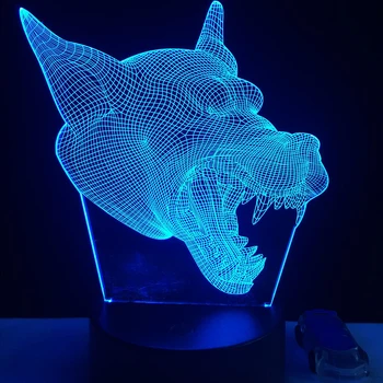 2017 Animal Wolf Dog Head 3D LED Lamp RC USB Touch Remote RGB Controler Colorful Illusion Night Light Props Lampara Decorative
2017 Animal Wolf Dog Head 3D LED Lamp RC USB Touch Remote RGB Controler Colorful Illusion Night Light Props Lampara Decorative
