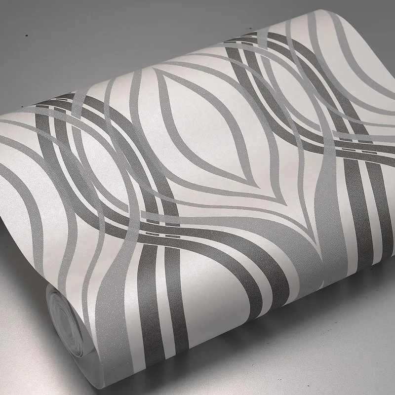 Modern Wallpapers for Living Room Wavy Stripes Wallpaper 3d Geometric Stripe Wallpaper Grey Wallpaper for Walls 3 D Paper Roll
Modern Wallpapers for Living Room Wavy Stripes Wallpaper 3d Geometric Stripe Wallpaper Grey Wallpaper for Walls 3 D Paper Roll