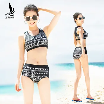 SANQI Summer New Product Bikini Woman Sexy Small Chest Gather Together Thin Fission Briefs Swimming Suit 
SANQI Summer New Product Bikini Woman Sexy Small Chest Gather Together Thin Fission Briefs Swimming Suit