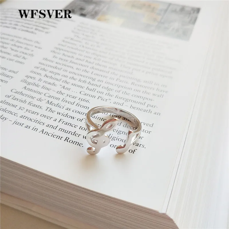 WFSVER 925 sterling silver fashion ring for women korea style gold color music match rings opening adjustable fine jewelry gift
WFSVER 925 sterling silver fashion ring for women korea style gold color music match rings opening adjustable fine jewelry gift