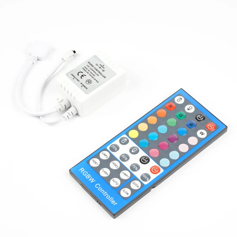 Led Controller RGBW LED Strip Light Controller Dimmer DC12-24V 40Keys for RGBW/RGBWW 5050smd LED Strip Light
Led Controller RGBW LED Strip Light Controller Dimmer DC12-24V 40Keys for RGBW/RGBWW 5050smd LED Strip Light